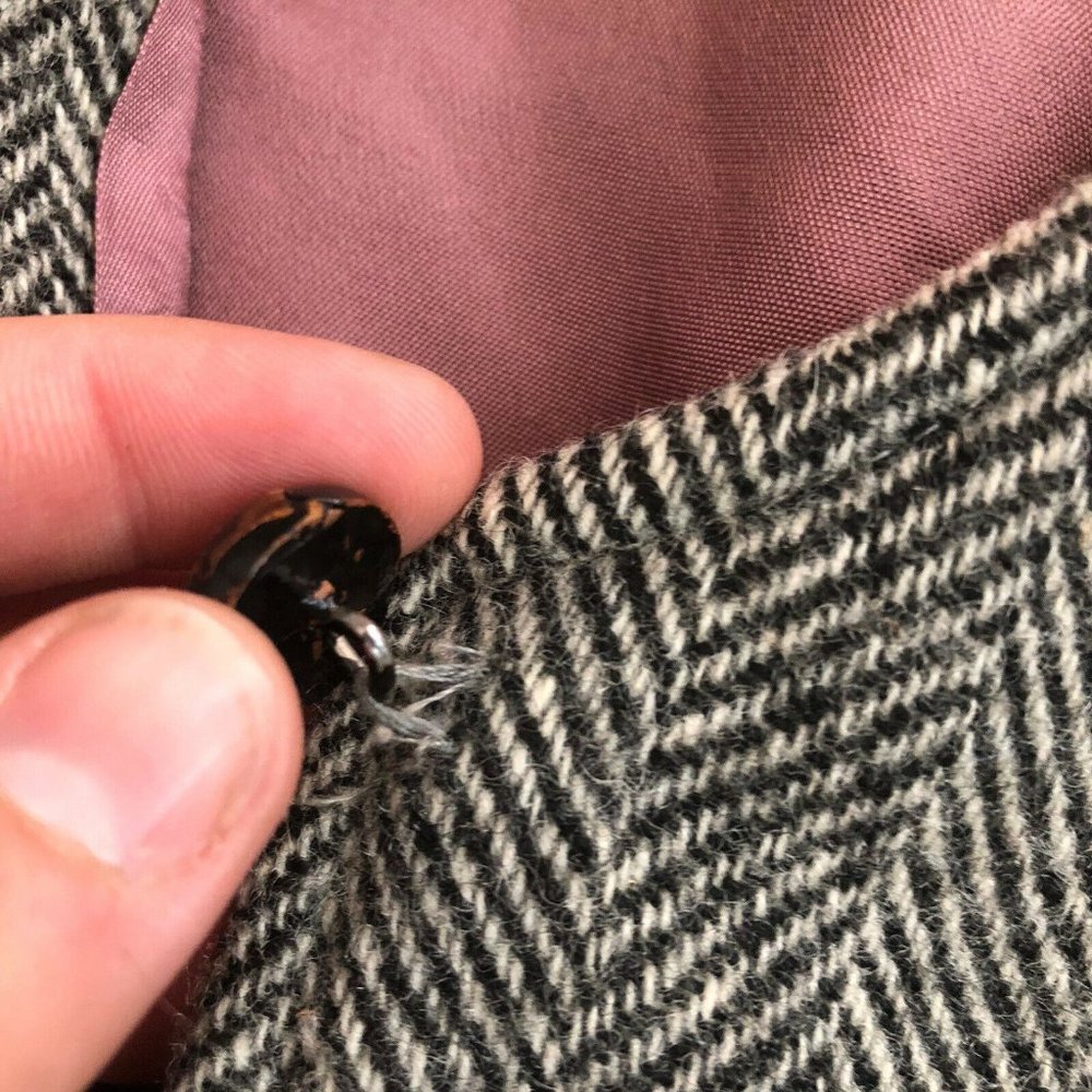 Gordon of Philadelphia Women's Wool Vest sz 10 - Picture 5 of 10